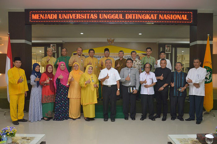 Unilak Tuan Rumah Pertemuan Pimpinan PTS di Riau